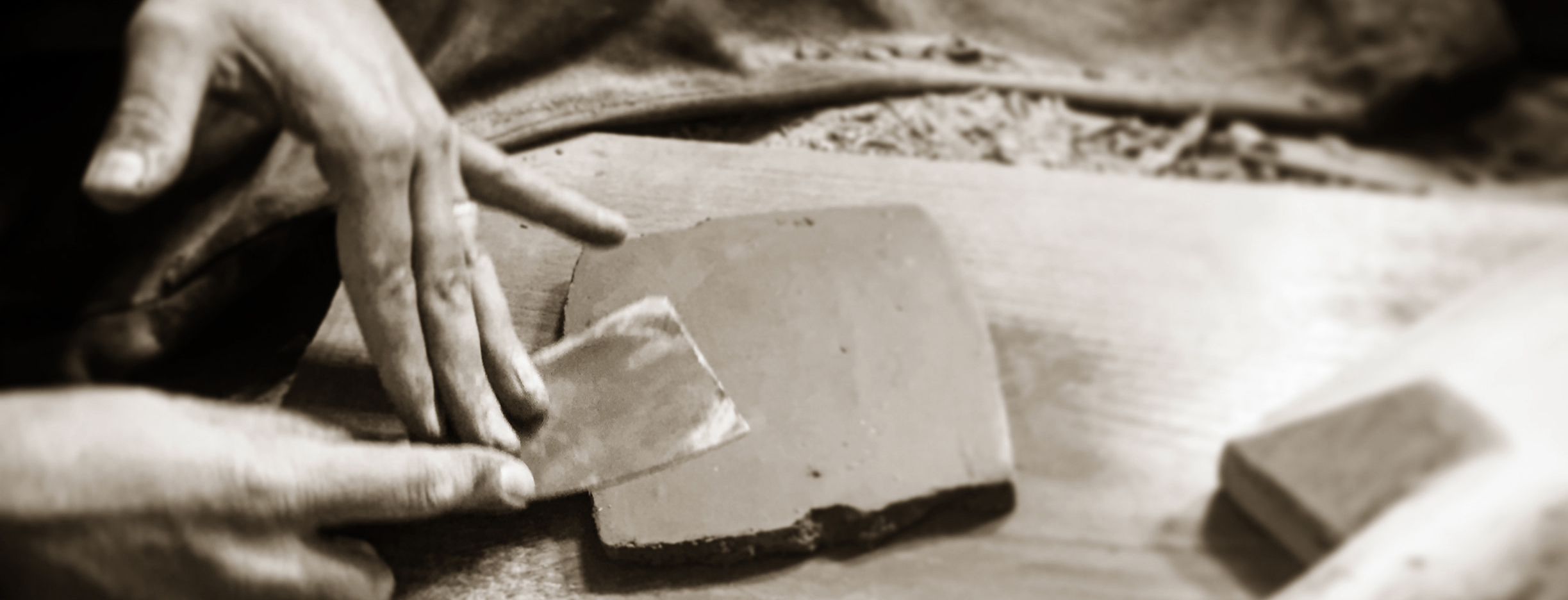 Tiles Being Crafted